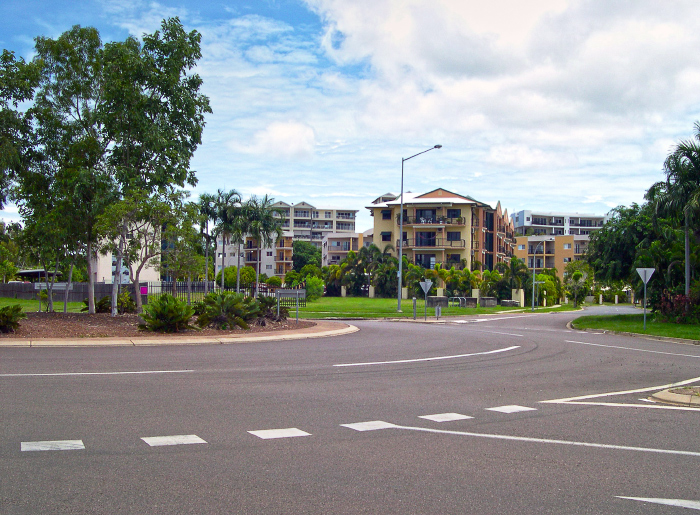 Entrance at Corner Woolner Road and Chong Wee Avenue